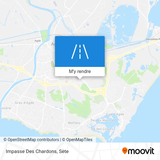 Impasse Des Chardons plan