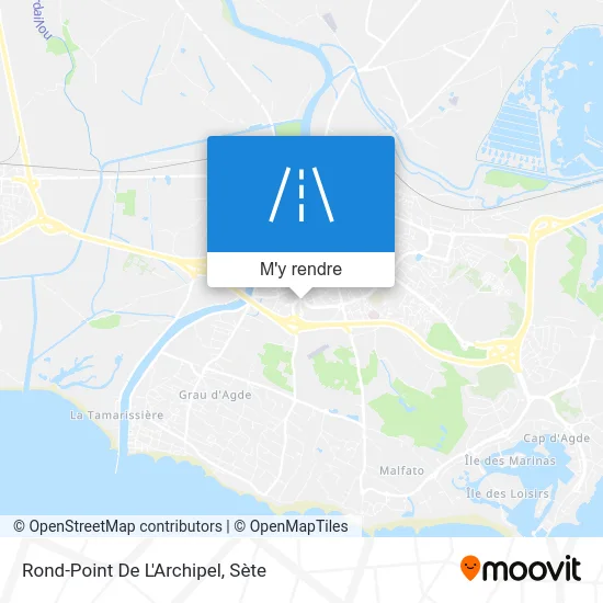 Rond-Point De L'Archipel plan