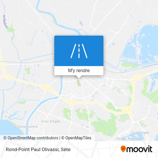 Rond-Point Paul Olivassi plan