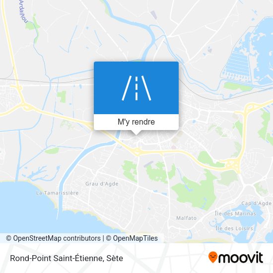 Rond-Point Saint-Étienne plan
