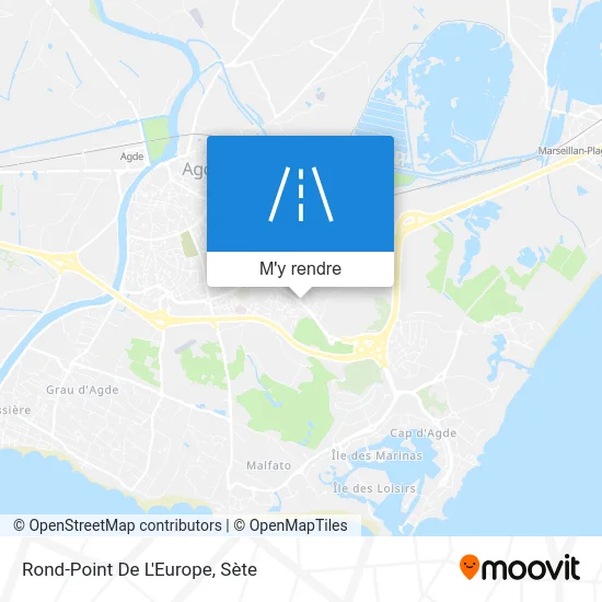 Rond-Point De L'Europe plan