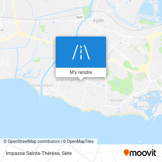 Impasse Sainte-Thérèse plan