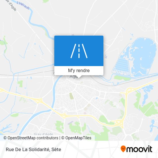 Rue De La Solidarité plan