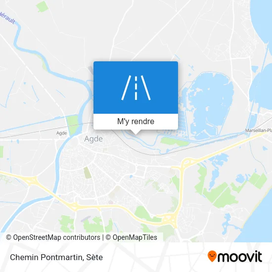 Chemin Pontmartin plan