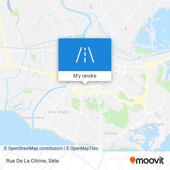 Rue De La Citrine plan