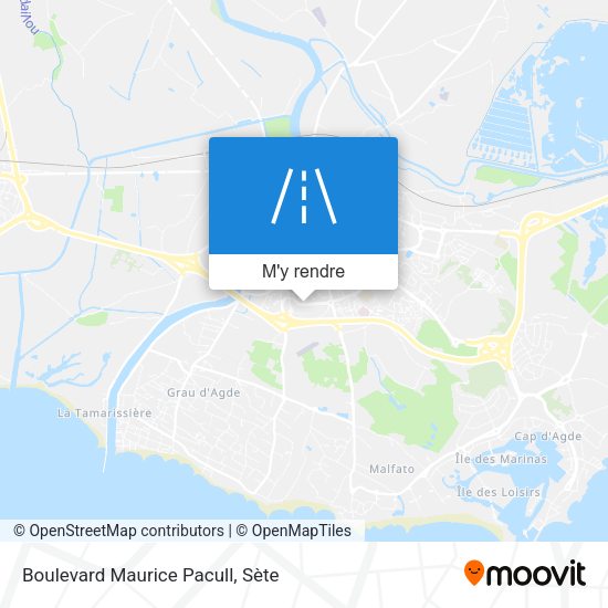 Boulevard Maurice Pacull plan