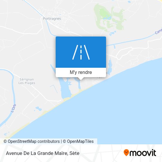 Avenue De La Grande Maïre plan