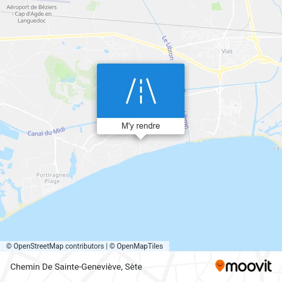 Chemin De Sainte-Geneviève plan