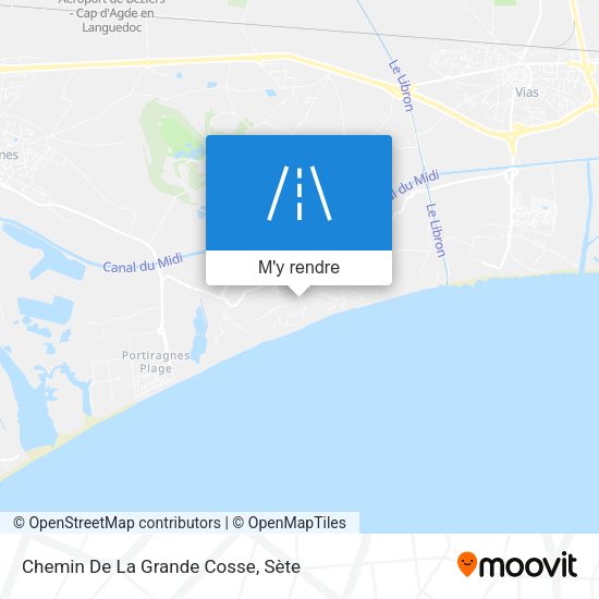 Chemin De La Grande Cosse plan