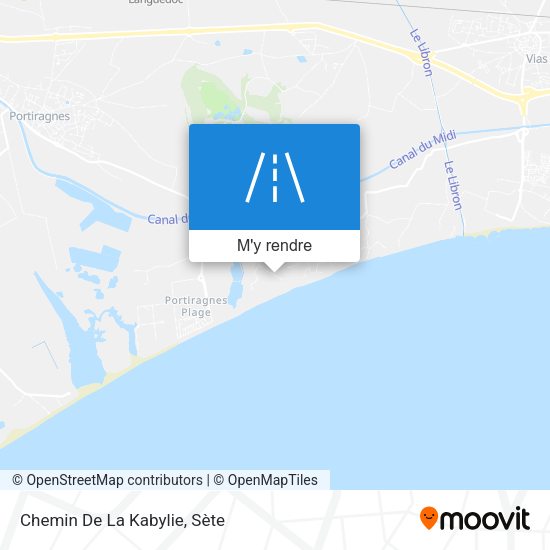Chemin De La Kabylie plan