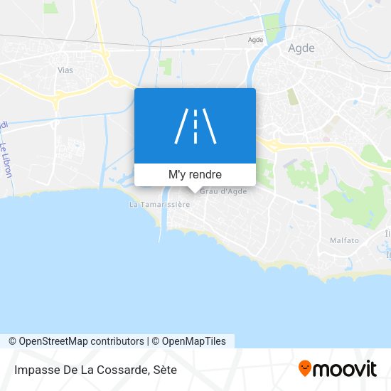 Impasse De La Cossarde plan