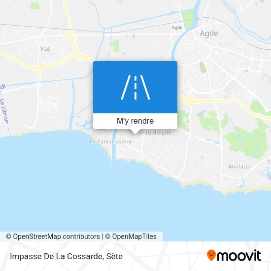 Impasse De La Cossarde plan