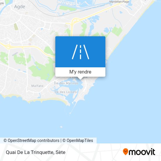 Quai De La Trinquette plan