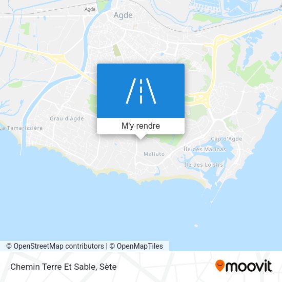 Chemin Terre Et Sable plan