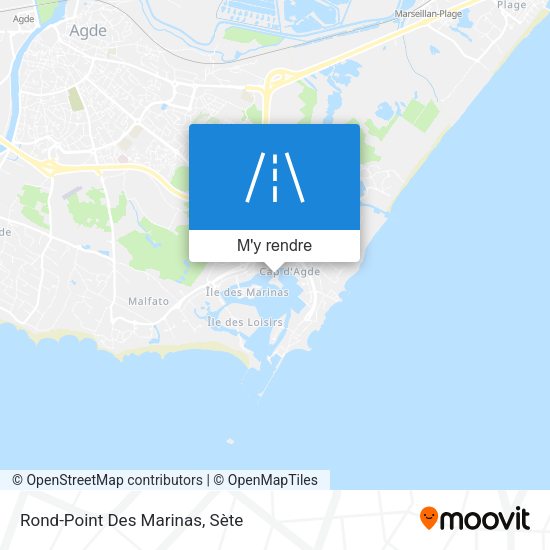 Rond-Point Des Marinas plan