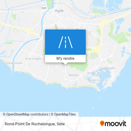 Rond-Point De Rochelongue plan