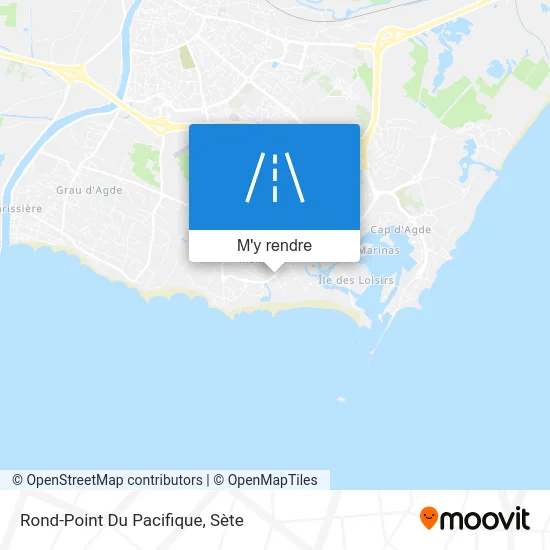 Rond-Point Du Pacifique plan