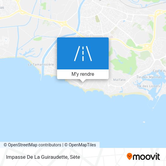 Impasse De La Guiraudette plan