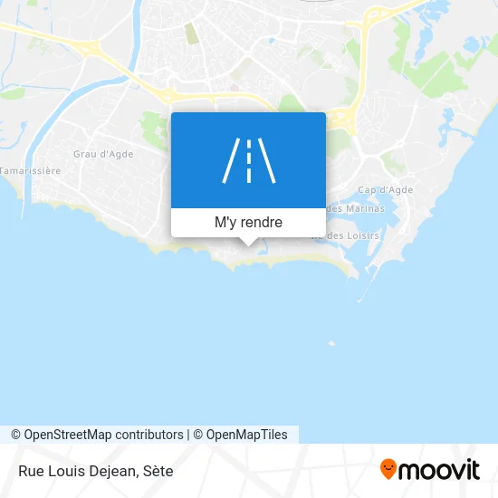 Rue Louis Dejean plan