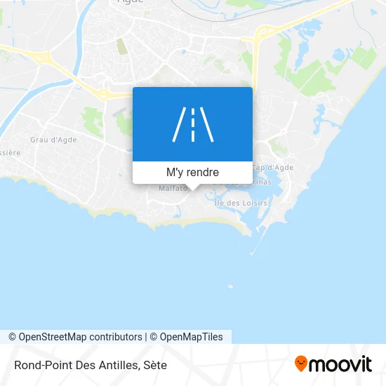 Rond-Point Des Antilles plan