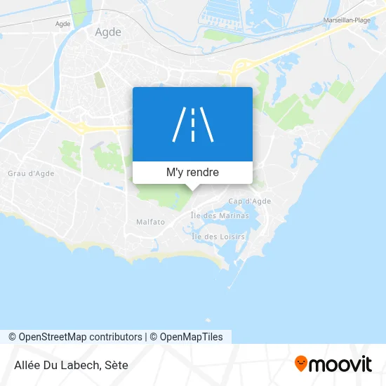 Allée Du Labech plan