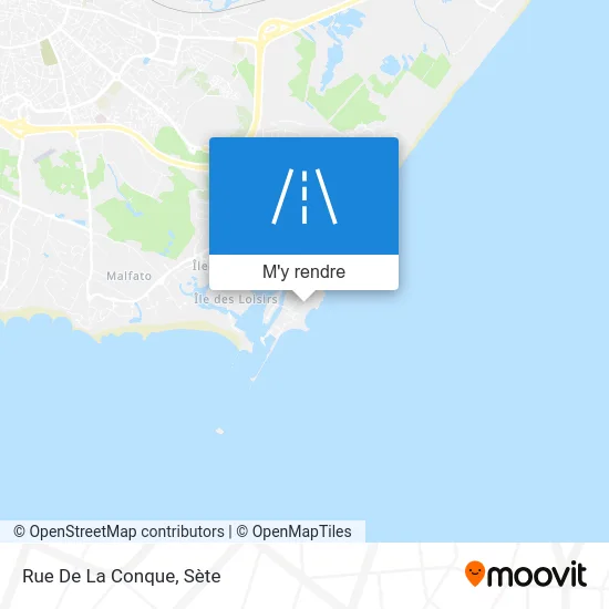 Rue De La Conque plan