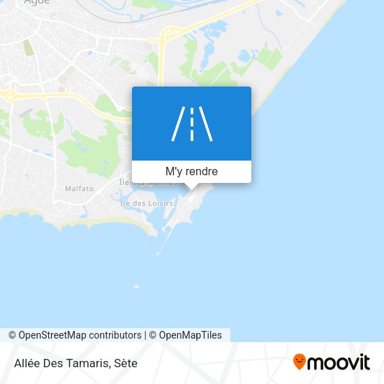 Allée Des Tamaris plan