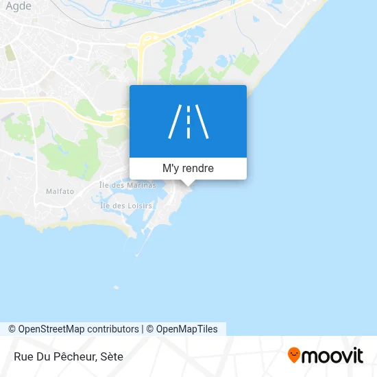 Rue Du Pêcheur plan