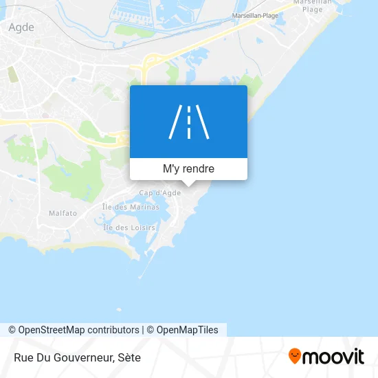 Rue Du Gouverneur plan