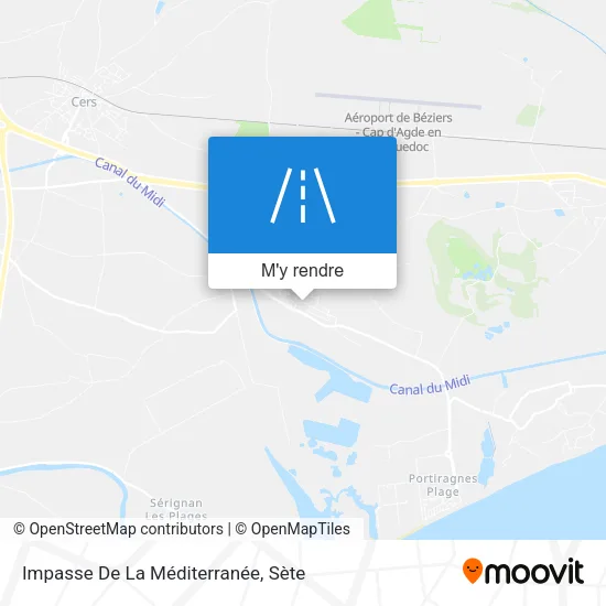 Impasse De La Méditerranée plan