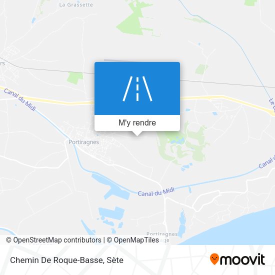 Chemin De Roque-Basse plan