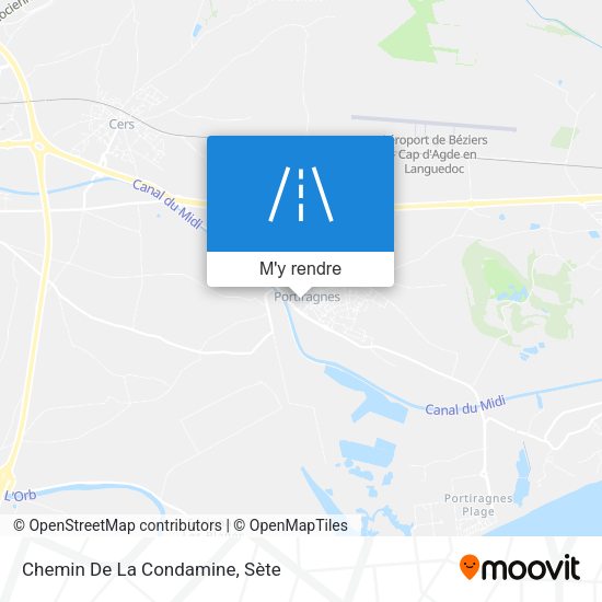 Chemin De La Condamine plan