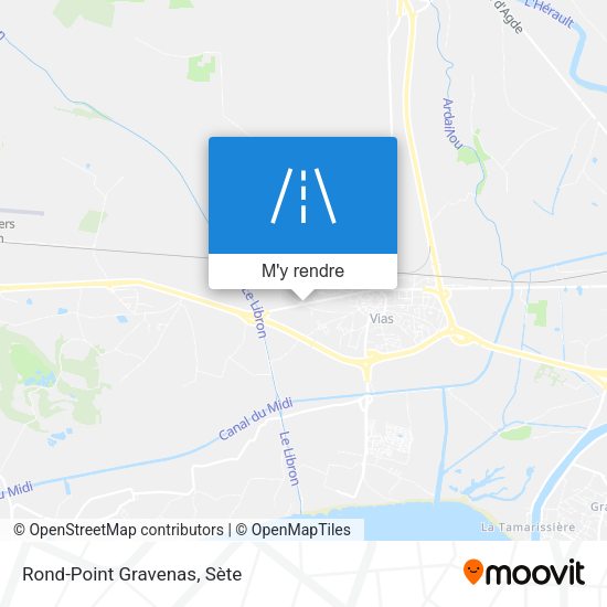 Rond-Point Gravenas plan