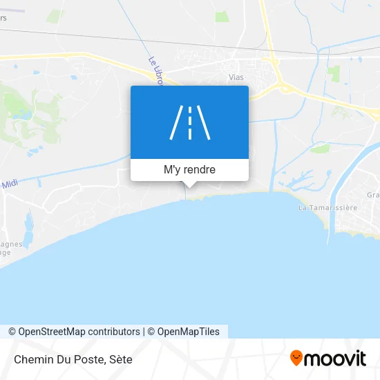 Chemin Du Poste plan