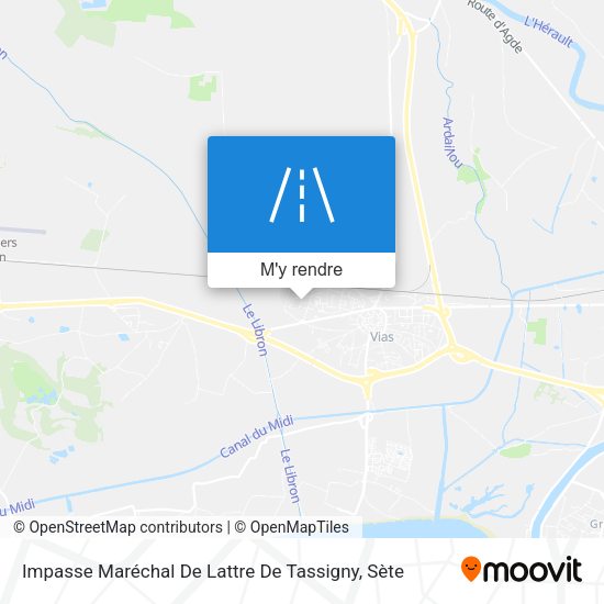 Impasse Maréchal De Lattre De Tassigny plan