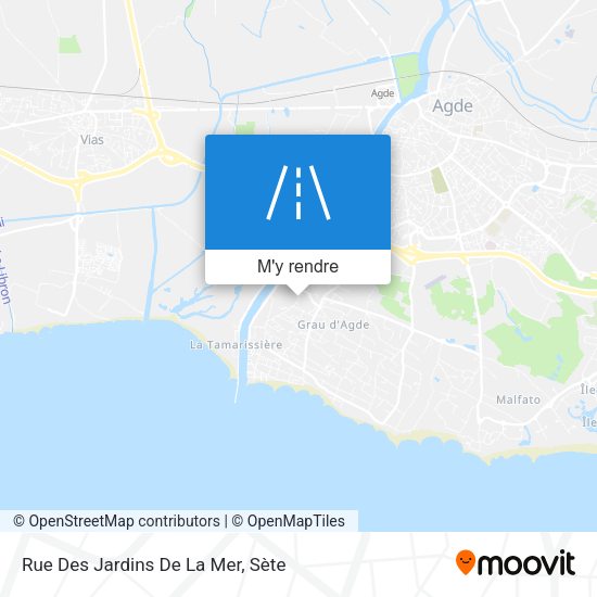 Rue Des Jardins De La Mer plan