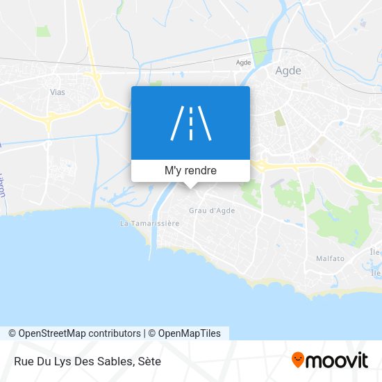 Rue Du Lys Des Sables plan