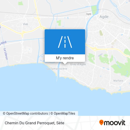 Chemin Du Grand Perroquet plan