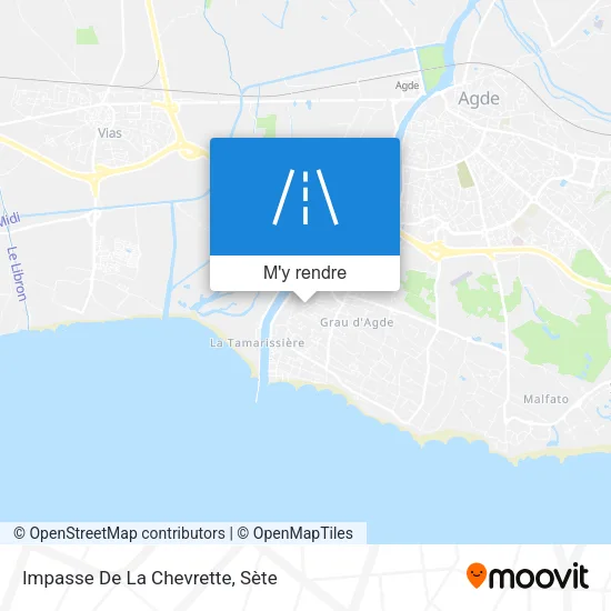 Impasse De La Chevrette plan