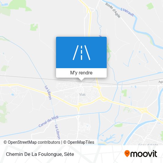 Chemin De La Foulongue plan