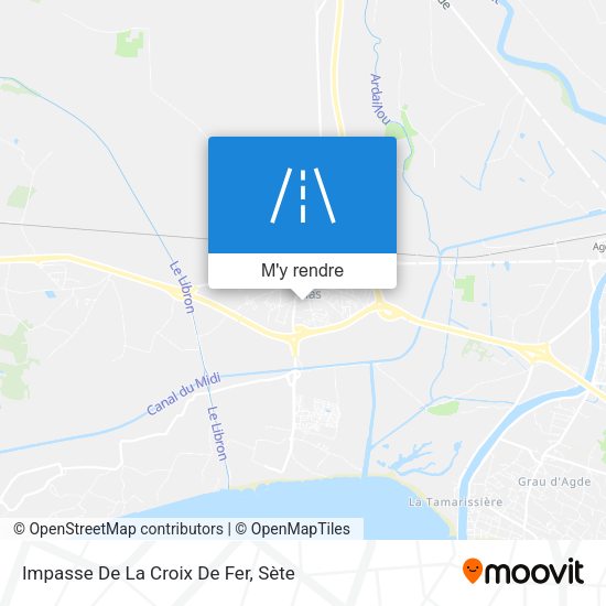Impasse De La Croix De Fer plan