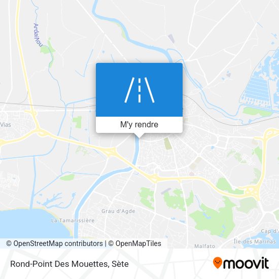 Rond-Point Des Mouettes plan