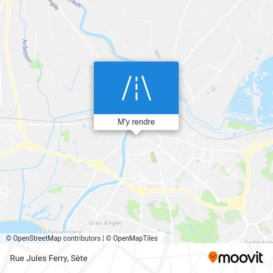 Rue Jules Ferry plan