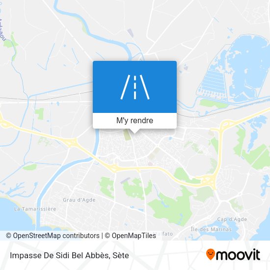 Impasse De Sidi Bel Abbès plan
