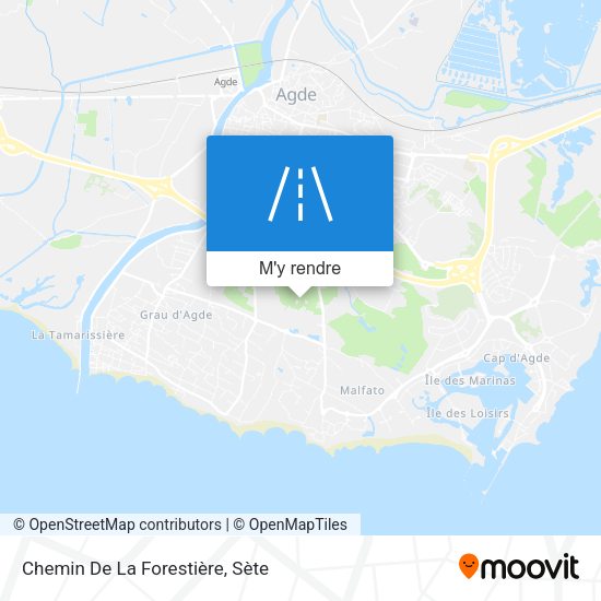 Chemin De La Forestière plan