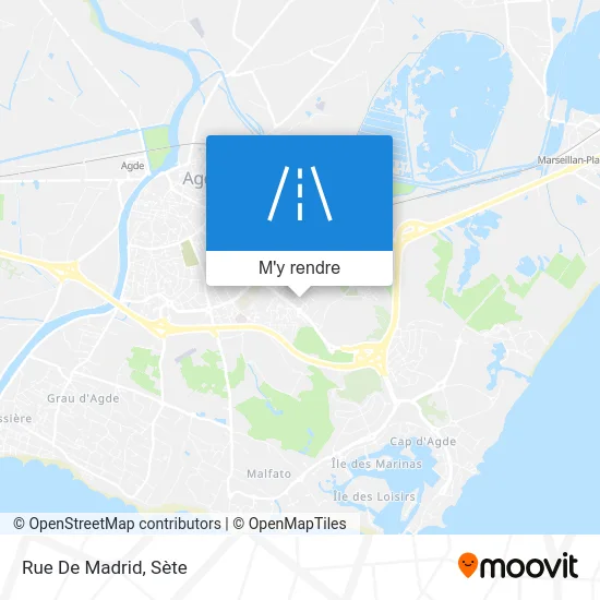 Rue De Madrid plan