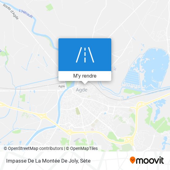 Impasse De La Montée De Joly plan