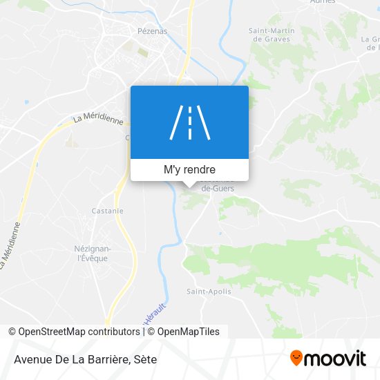 Avenue De La Barrière plan