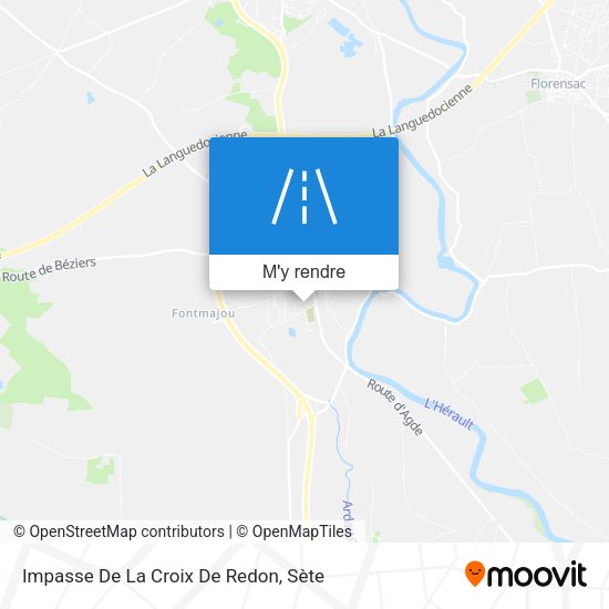 Impasse De La Croix De Redon plan