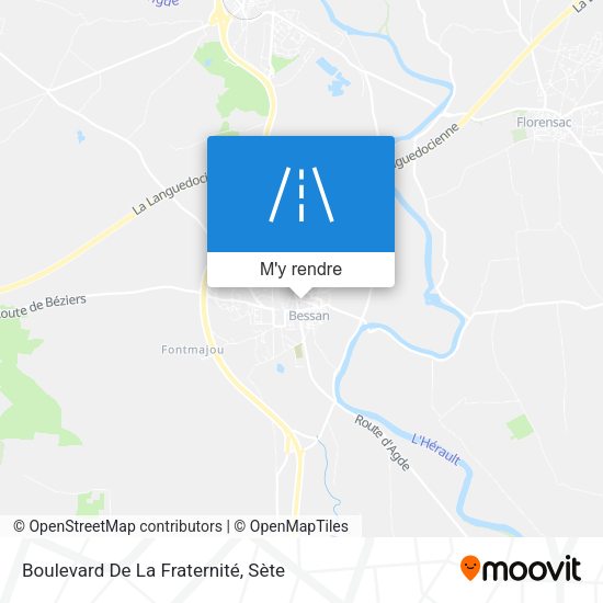Boulevard De La Fraternité plan